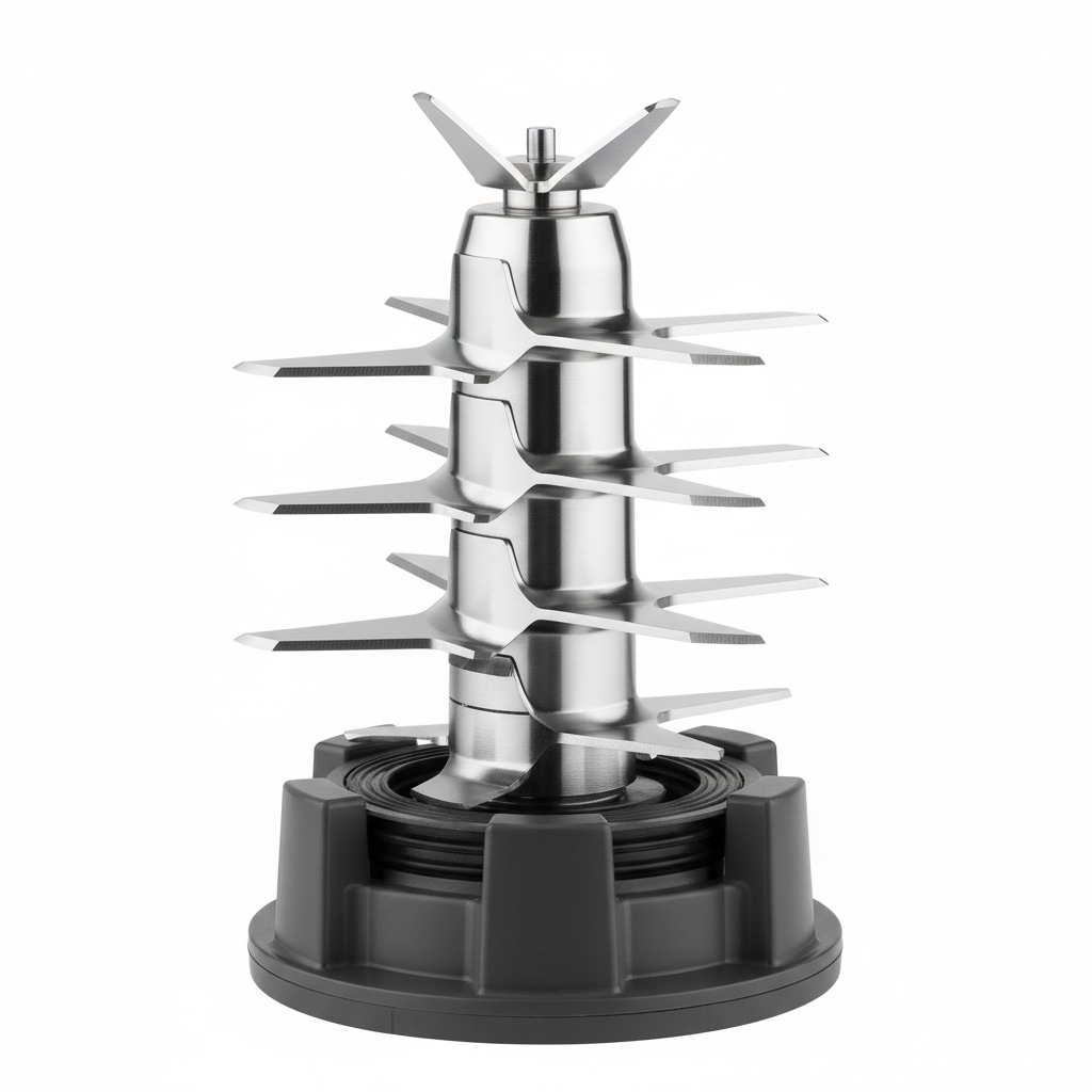 Orca Commercial Blender 8 blade close-up
